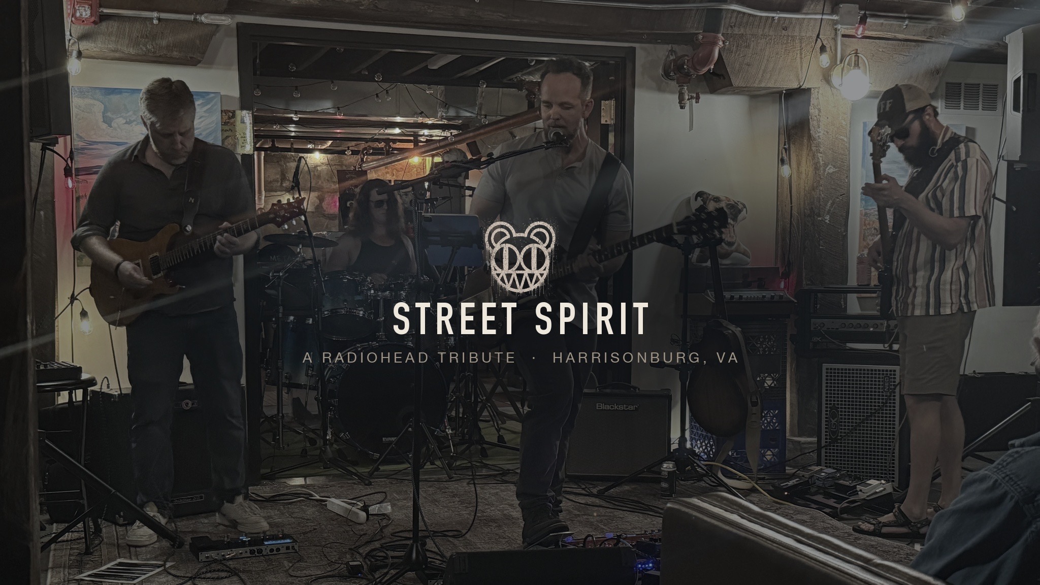 Street Spirit performing live at Rhythm and Vinyl in Harrisonburg, Virginia